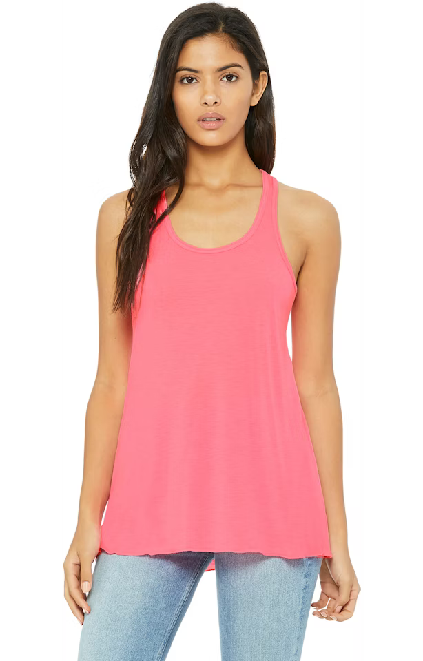 Women's Flowy Racerback  Tank