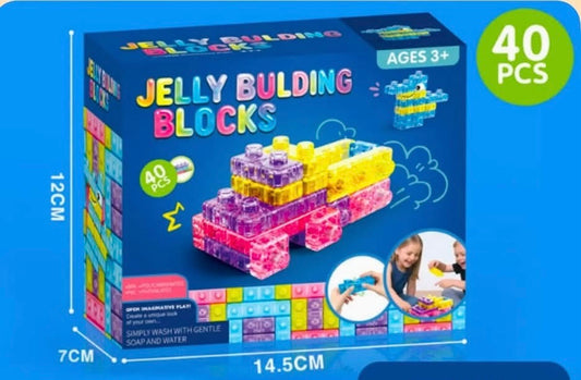Jelly Building Blocks-squishy