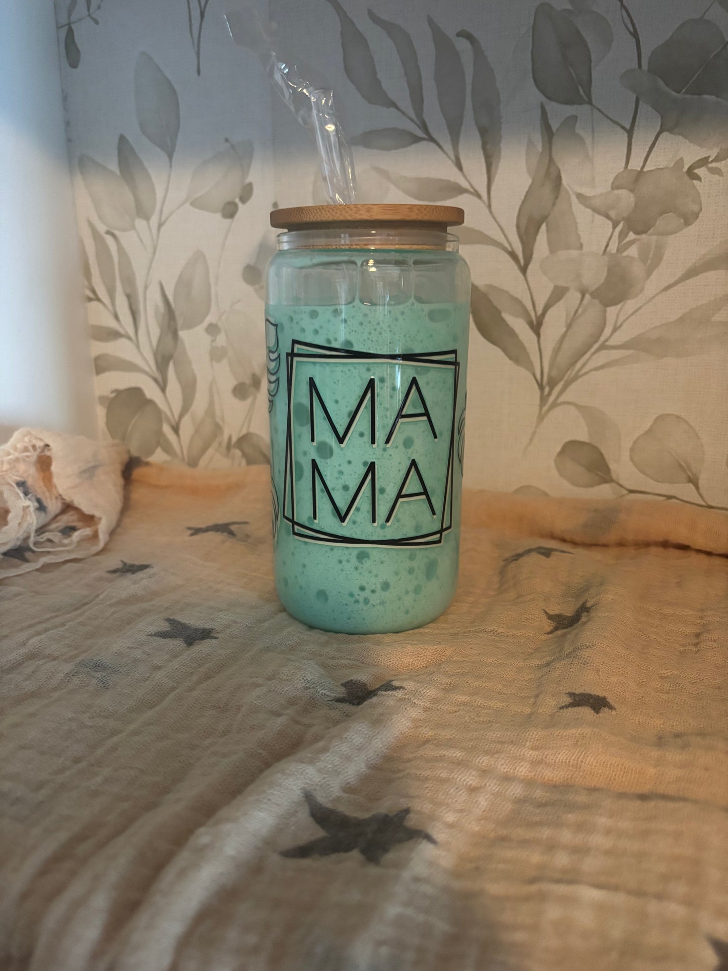 Mama-Lava-12oz Glass