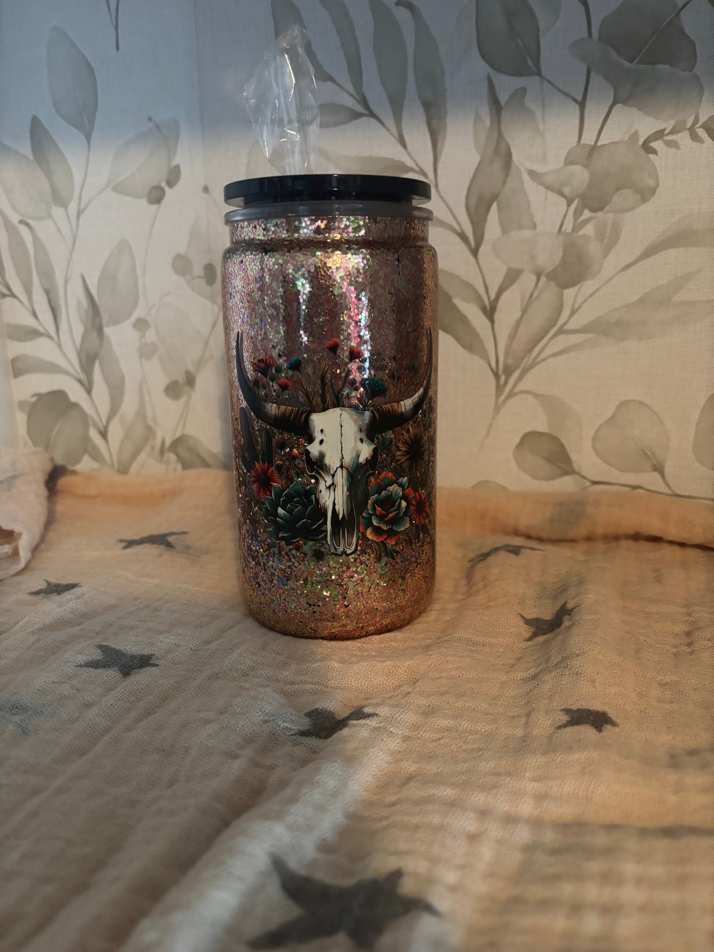 Western Glitter- 12oz acrylic