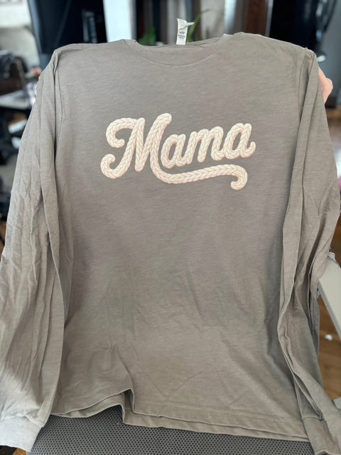 Long Sleeve. Mama. Large