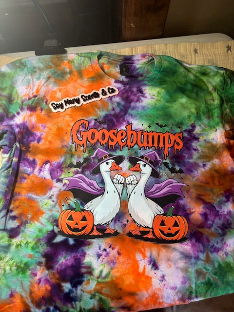 Goosebumps. Tie Dye. Large