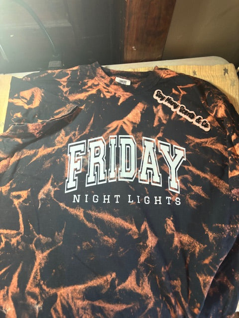 Friday Night Lights. Tie Dye. XL