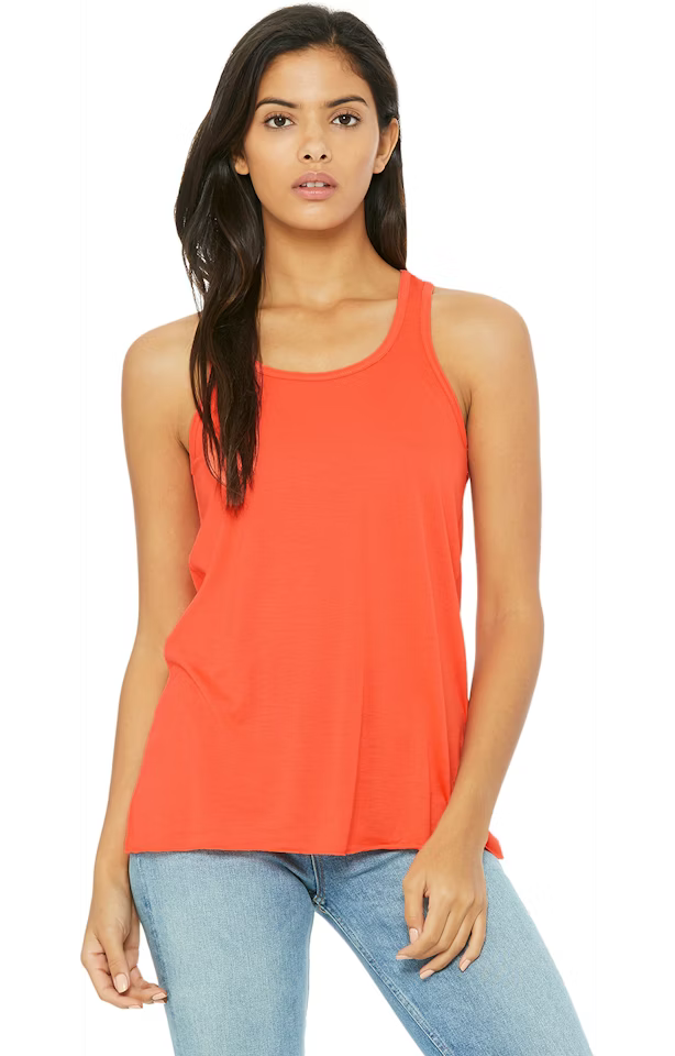 Women's Flowy Racerback  Tank